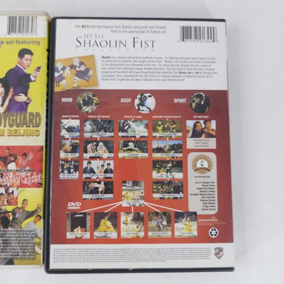 Jet Li DVD Collection 3 Sets Kung Fu Martial Arts Action Shaolin Fist 10 Movies - Picture 7 of 9